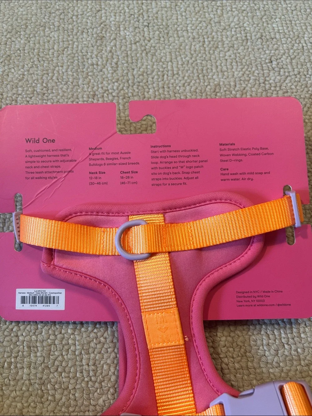 LIMITED EDITION Cosmopolitan Wild one harness